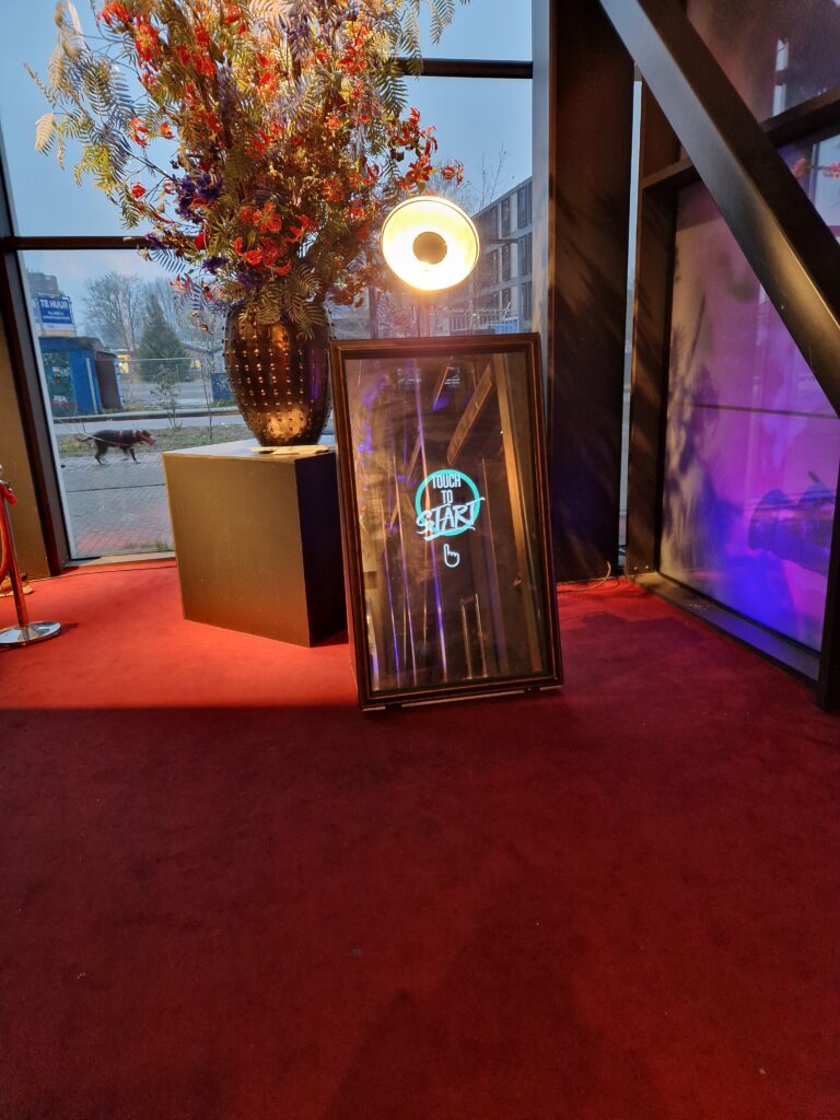 Mirror photobooth huren feest