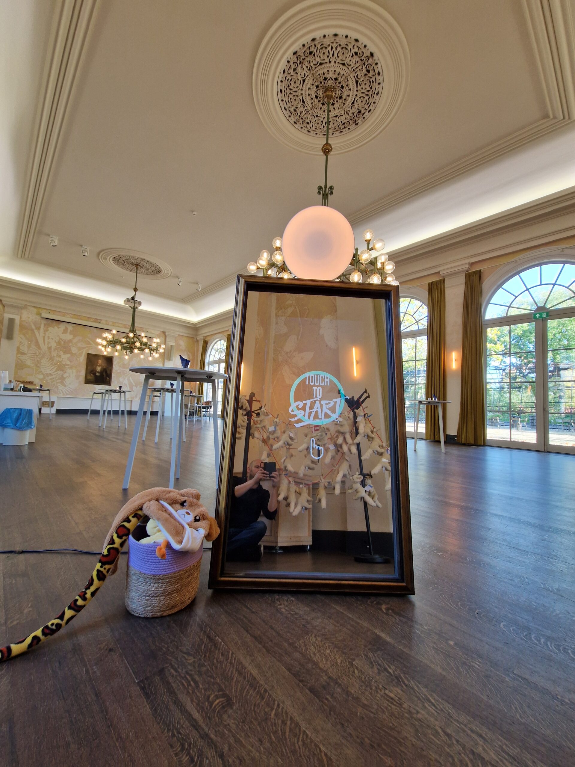 Mirror photobooth huren feest